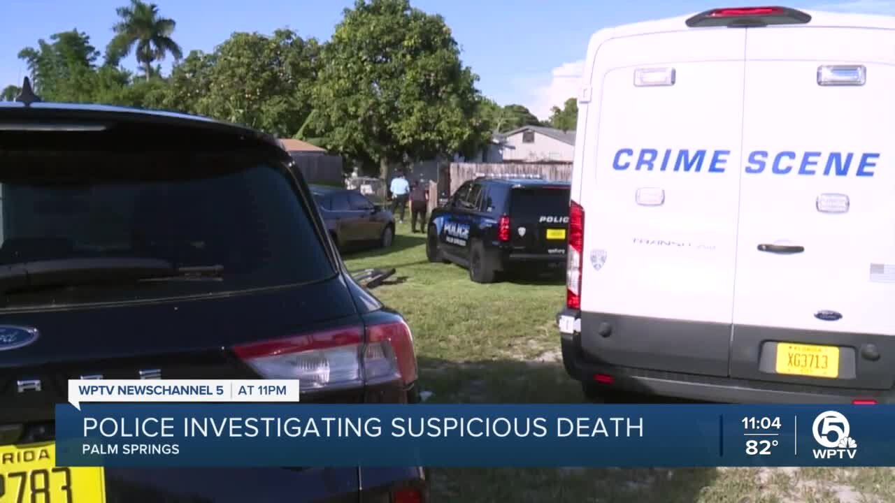 Police investigate suspicious death in Palm Springs