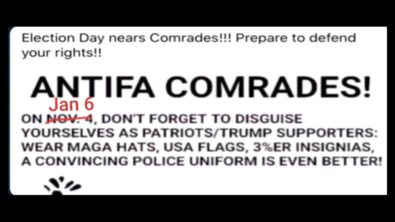 January 6th: False narrative, real consequences. Antifa, BLM, & FBI collusion