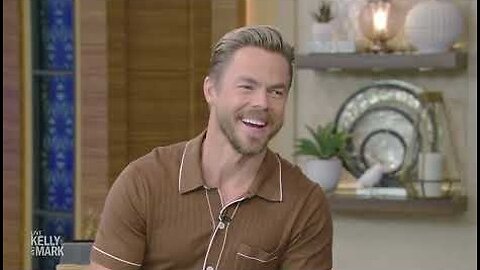 Derek Hough Gets Advice From Kelly and Mark About Working With His Wife