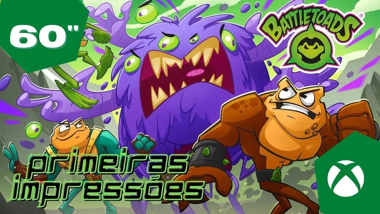 ⏰🎮 60Min: Battletoads - PtBr - SEM COMENTÁRIOS