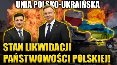 STAN LIKWIDACJI POLSKI! "NIE" dla Unii Polsko-Ukraińskiej! \\ Polska.LIVE