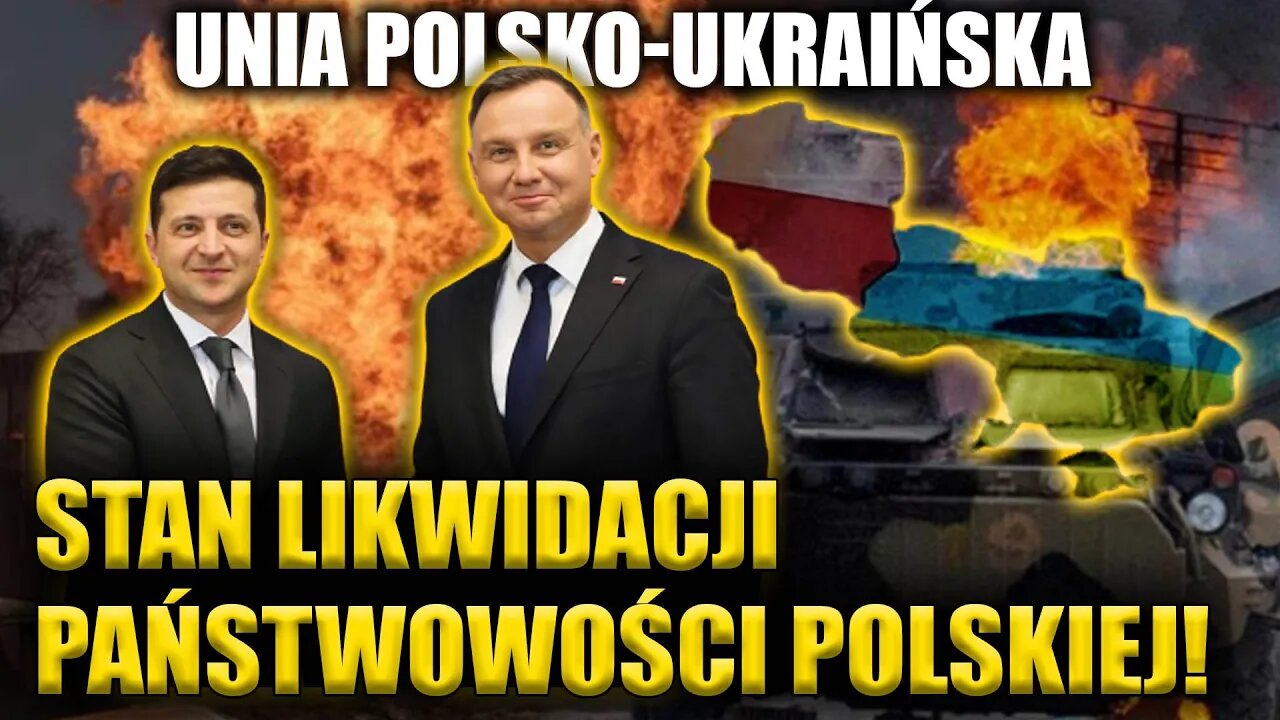 STAN LIKWIDACJI POLSKI! "NIE" dla Unii Polsko-Ukraińskiej! \\ Polska.LIVE