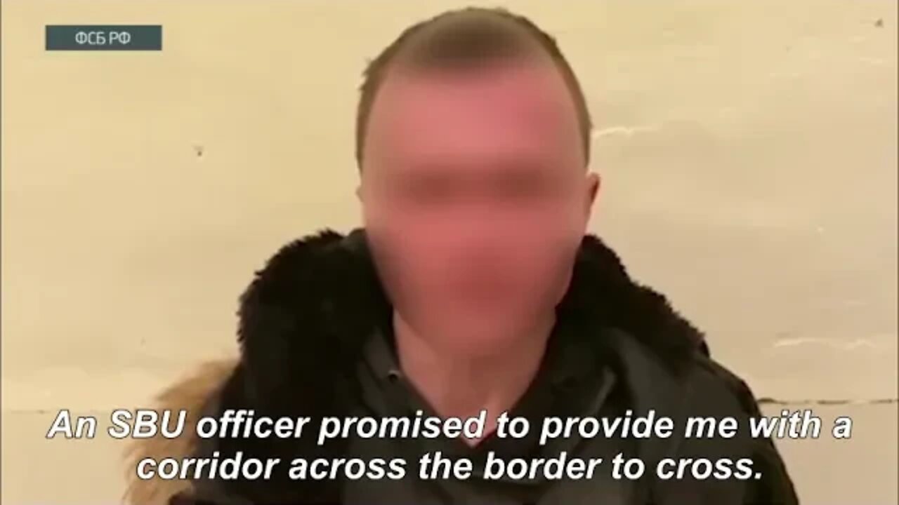 Russian FSB Prevented A Terrorist Attack By A Ukranainan SBU Operative In The Kursk Region