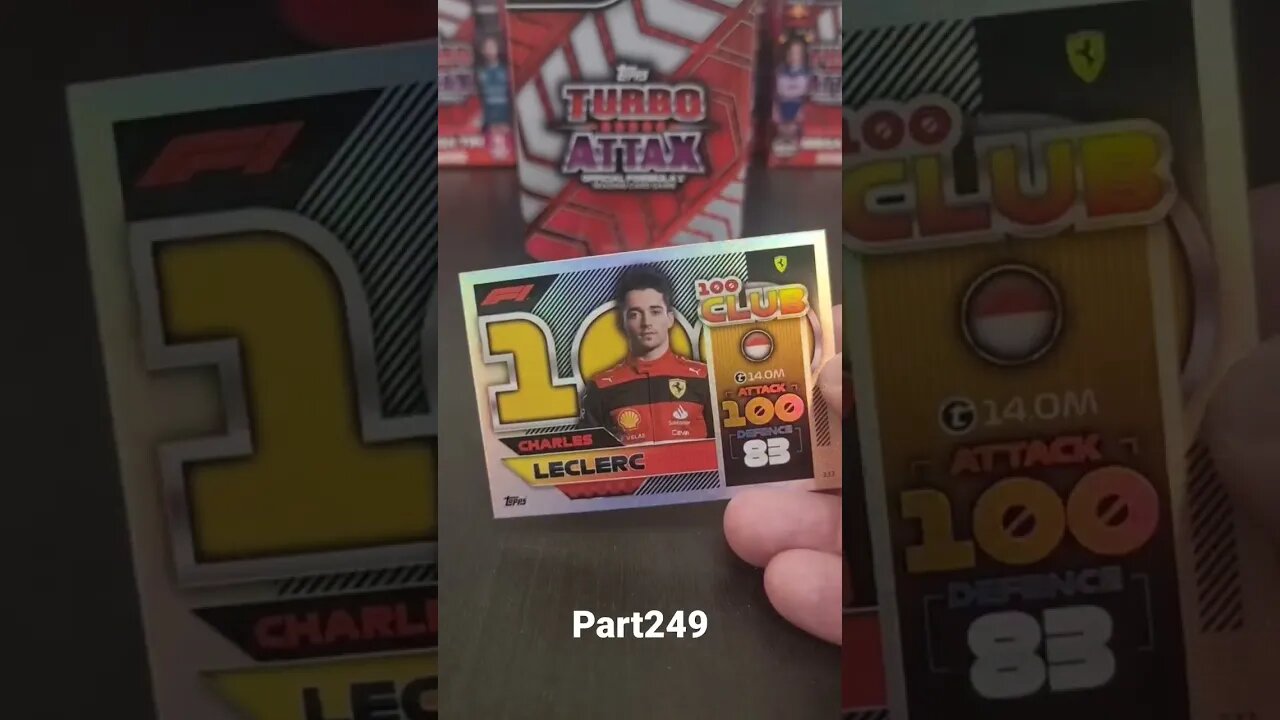 Topps Turbo Attax 2022 F1 Formula1 opening unboxing FRENCH GP2022