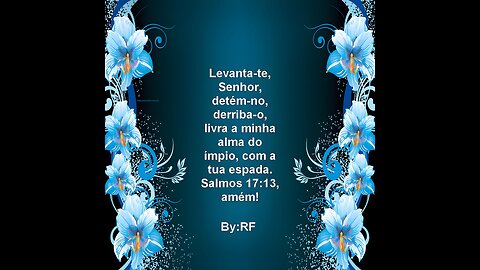 Levanta-te, Senhor, detém-no