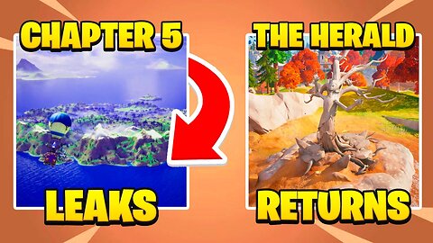 Fortnite Chapter 5 Early Leaks - The Herald Returning to the Storyline in Chapter 4 Season 3 | TAC