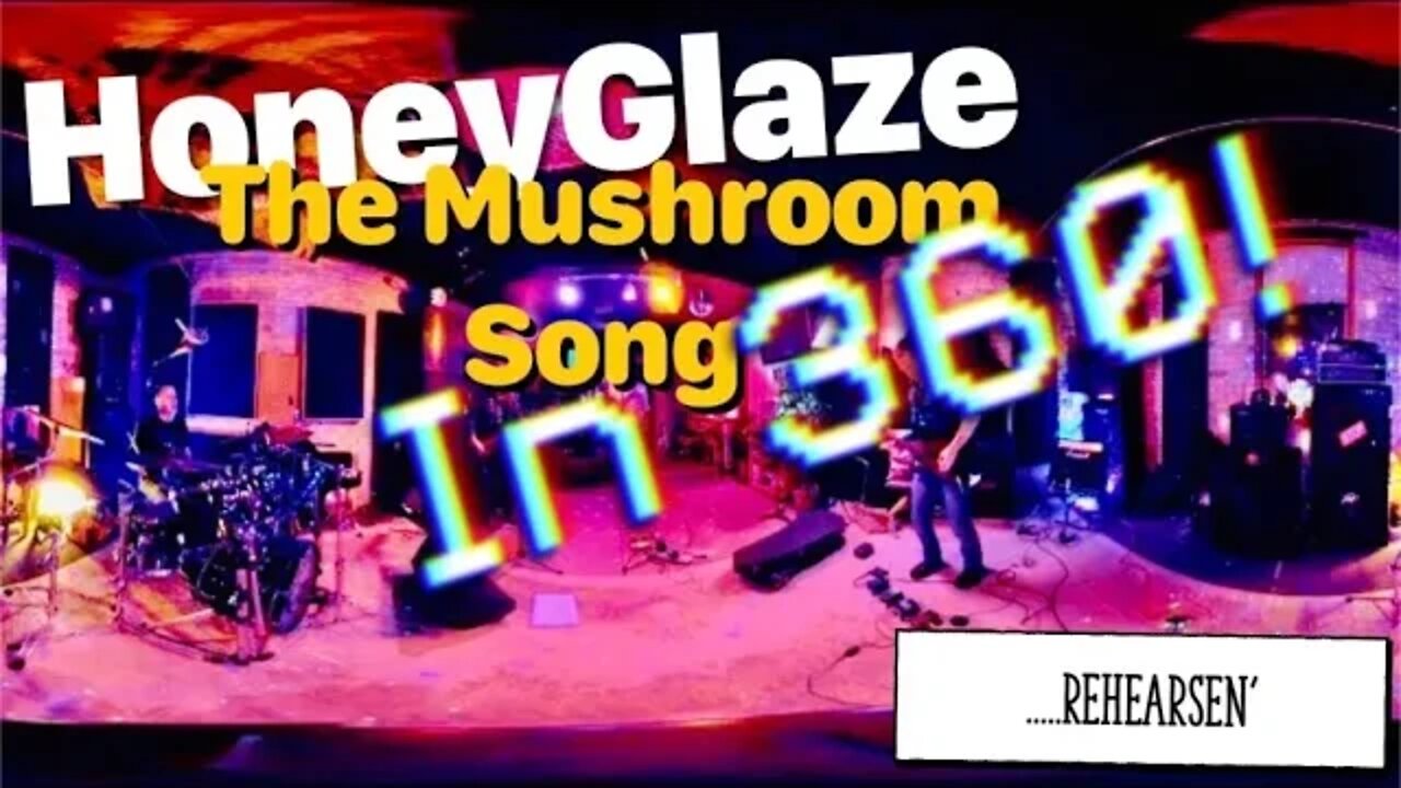 HoneyGlaze-The Mushroom Song (rehearsal) *360*