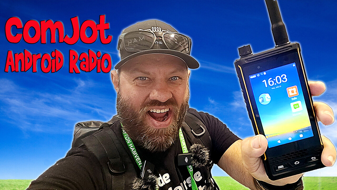 FIRST LOOK! Open Source Android Radio | ComJot CJ-1