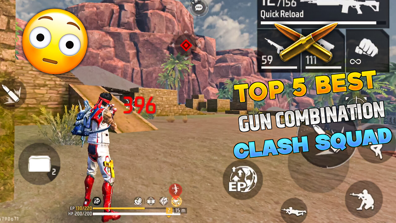 Top 5 Deadly Gun Combination For Free Fire CS Rank📛|Best Gun Combination In Free Fire CS Ranked 2023
