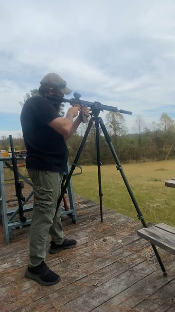 Quick test fire full auto before demo