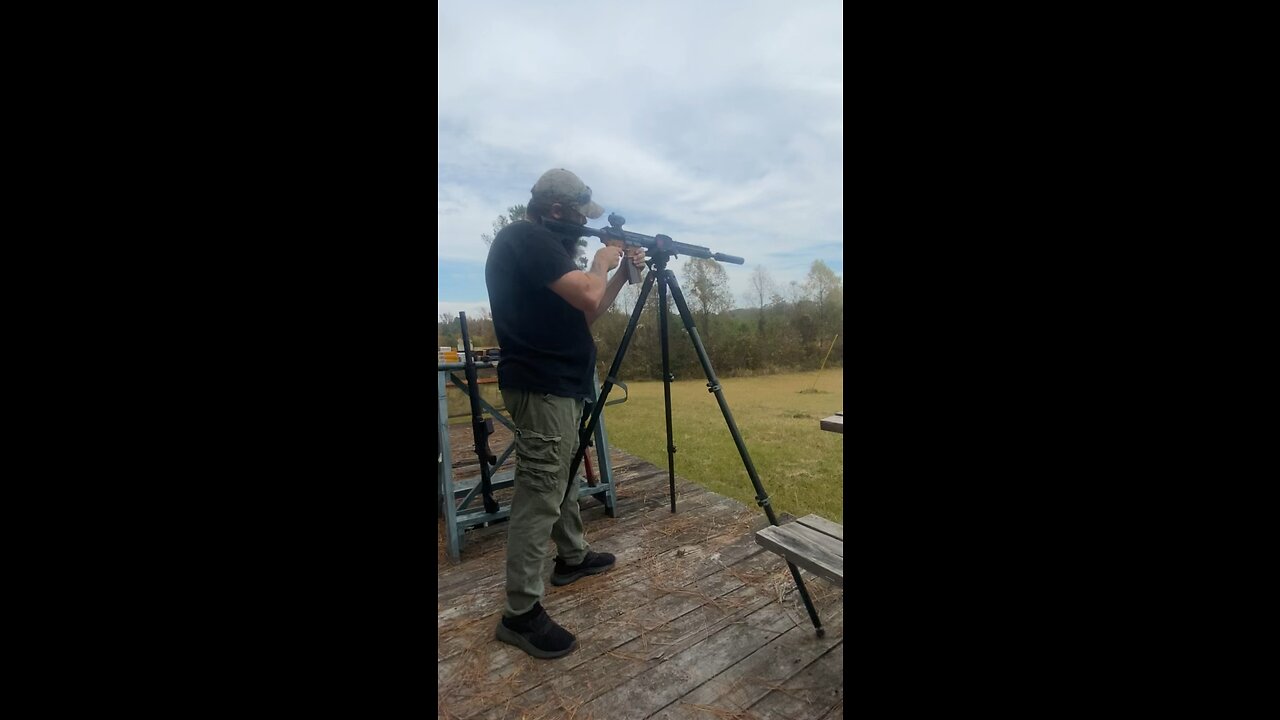 Quick test fire full auto before demo