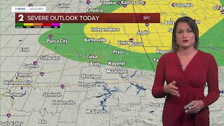 Late Sunday Severe Storm Chances