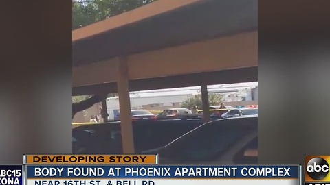 Body found at Phoenix apartment complex