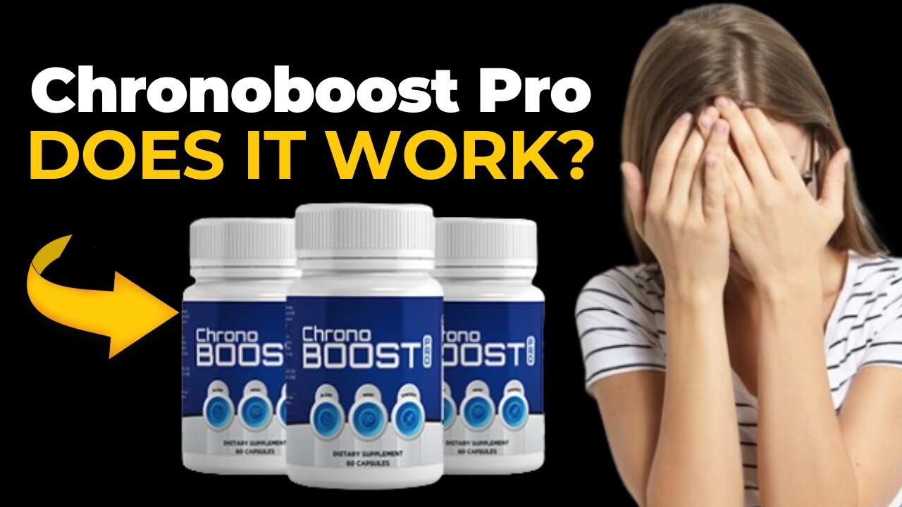 Chronoboost pro ((⛔️⚠️BEWARE!!⛔️⚠️)) Chronoboost pro reviewingredients - Chronoboost pro review humo