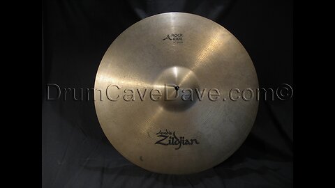 21” Zildjian A series Rock Ride Cymbal
