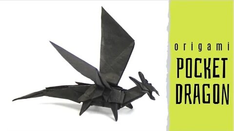 How to make an Origami Pocket Dragon, by Tadashi Mori