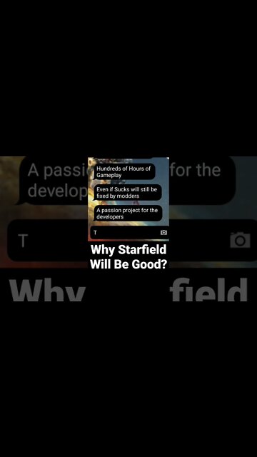 Why Starfield Will Be Good? #starfield