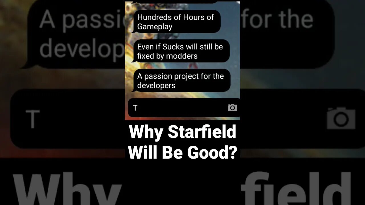 Why Starfield Will Be Good? #starfield