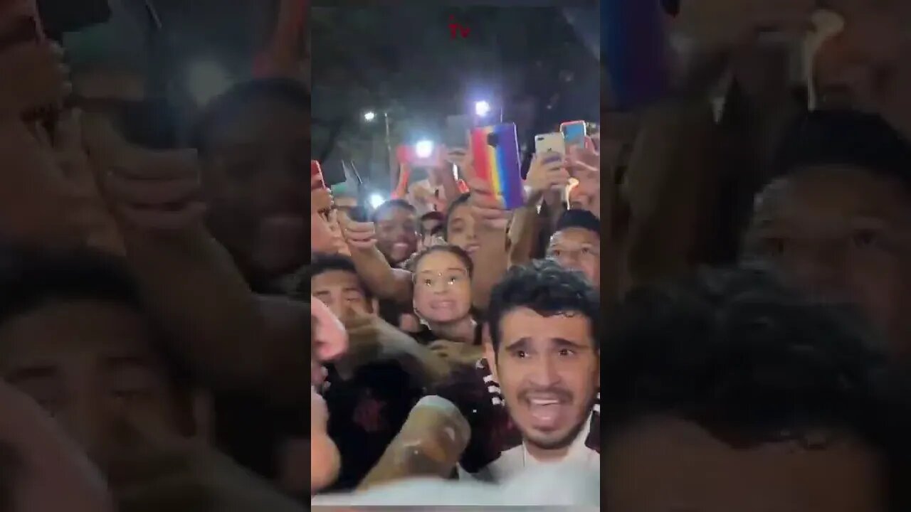 Chegada do Flamengo ao Piauí com festa - Altos PI x Flamengo