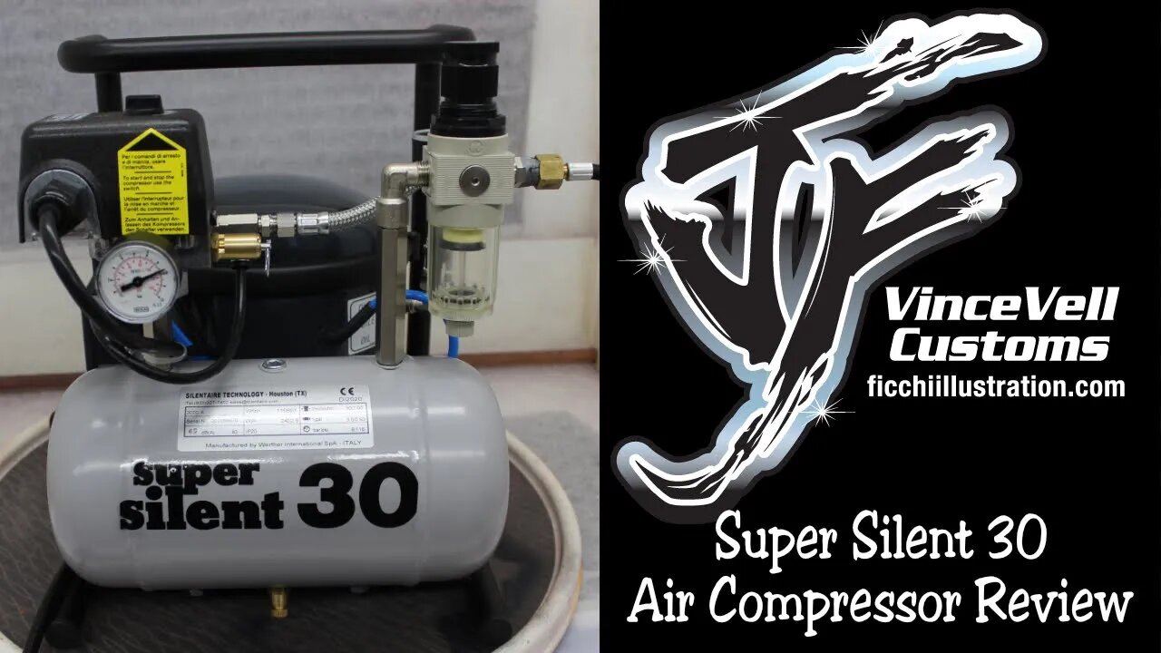 Super Silent 30 Airbrush Compressor Review