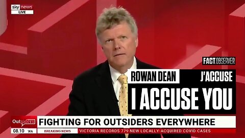 Rowan Dean - J'accuse, i accuse you