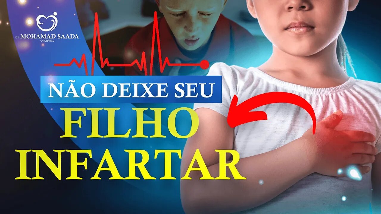 Esse comportamento pode levar seus filho a infartar no futuro