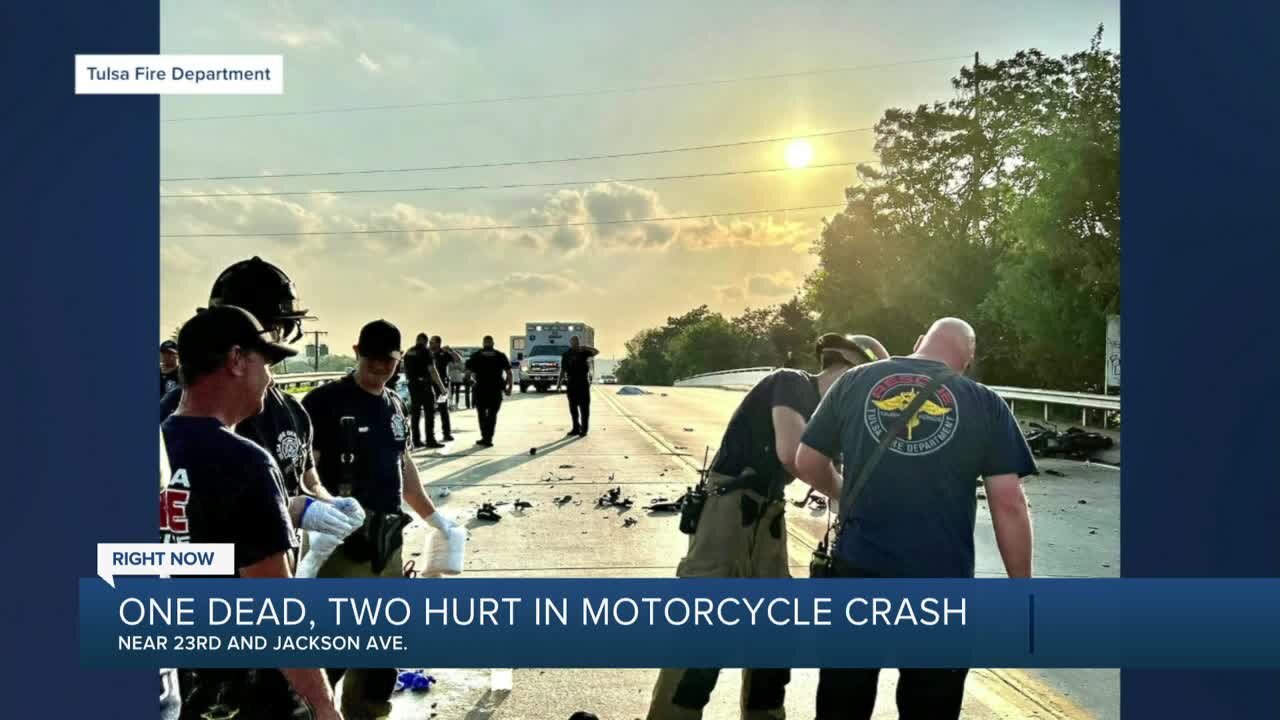 One Dead, Two Hurt in Motorcycle Crash