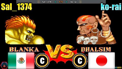 Street Fighter II: The World Warrior (Sal_1374 Vs. ko-rai) [Mexico Vs. Japan]