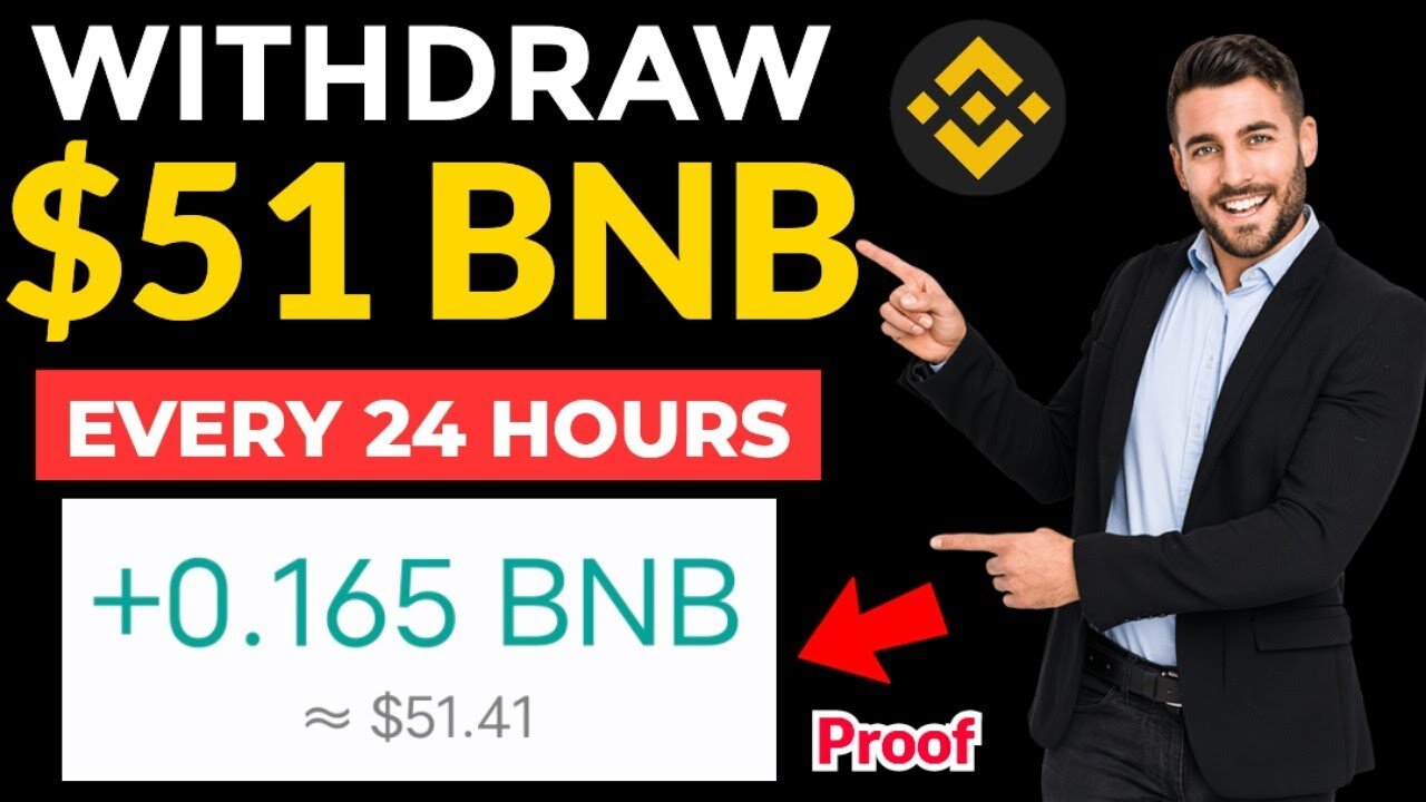 Withdraw $51 BNB COIN Every 24 Hours | with proof | Binance Mining Site