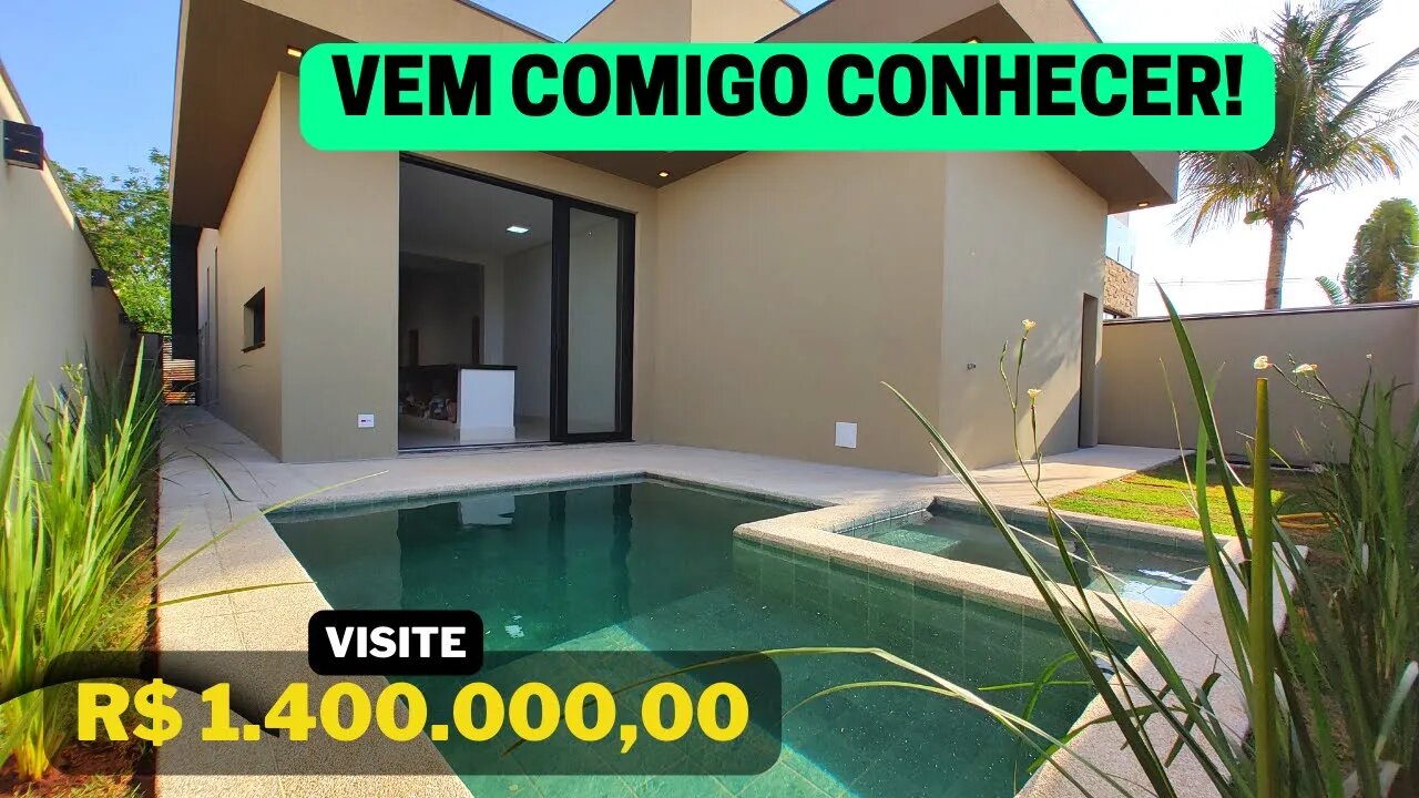 UMA CASA NOVA NO CONDOMÍNIO QUINTA DOS VENTOS EM RIBEIRÃO PRETO (CASA0090)