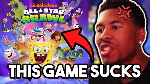 First Time RAGING in Nickelodeon All-Star Brawl - THIS GAME IS AWFUL [Low Tier God Reupload]