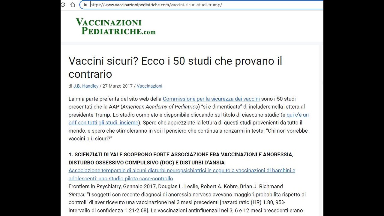 MAMME E PAPA' NON FATEVI INGANNARE, I DISTURBI ALIMENTARI SONO INDOTTI DALLE BESTIE DI SATANA.