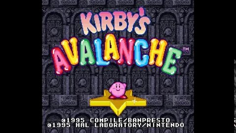 Kirby's Avalanche - Stage Theme 1 (snes ost) / Kirby's Ghost Trap
