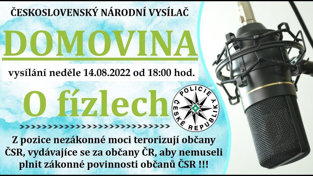 O fízlech | vysílání 14.08.2022