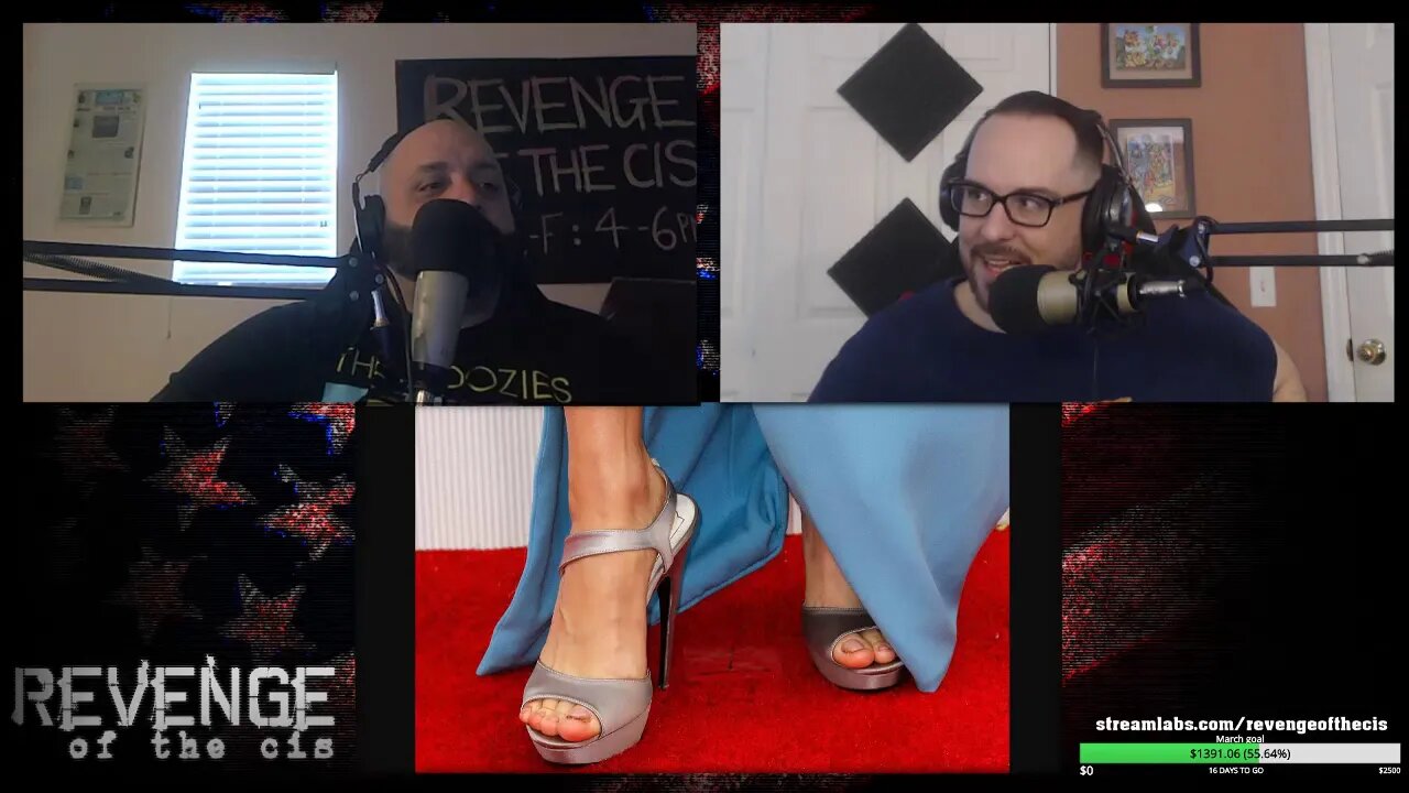 Mersh sees Brie Larson's feet for the first time