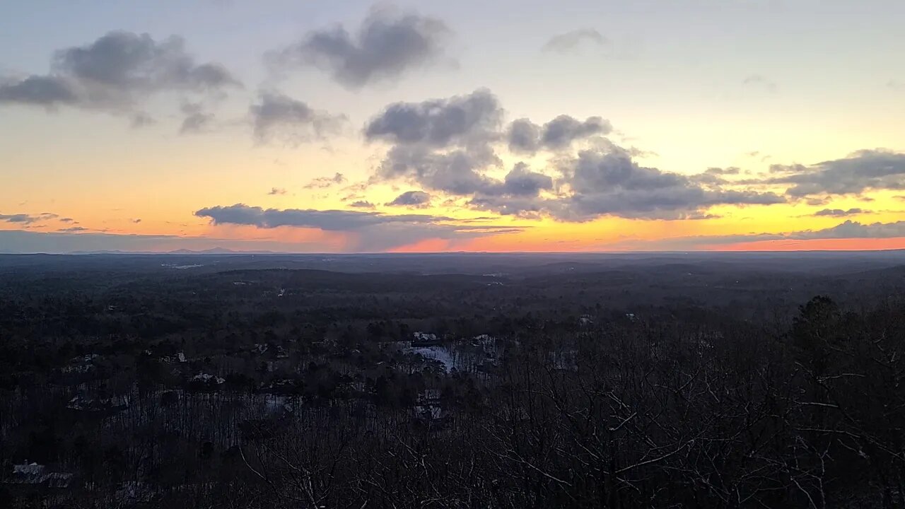 Big Canoe Christmas Sunrise Time Lapse (4K) - 2020