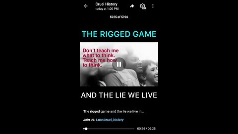 Documentary: A Rigged Game