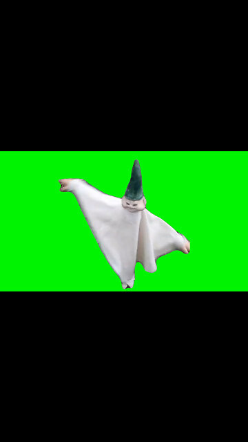 Whimsical Little Elvish Creature from TikTok Green Screen