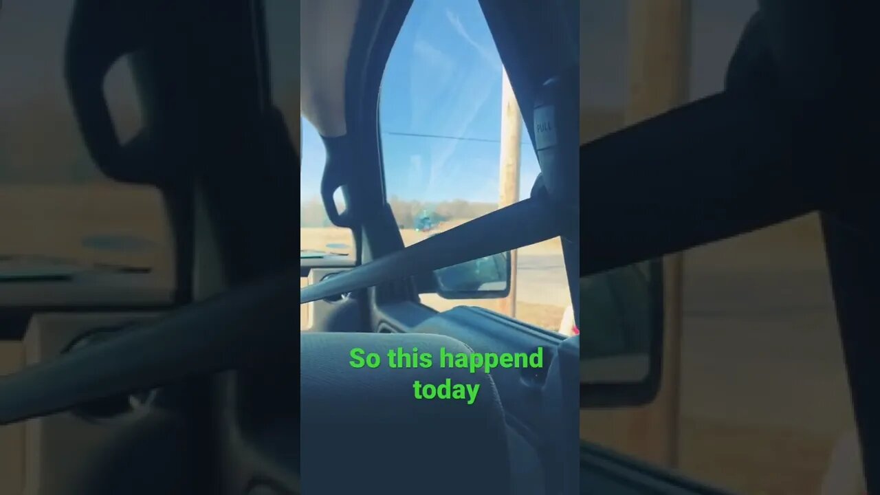 Some sort of crash