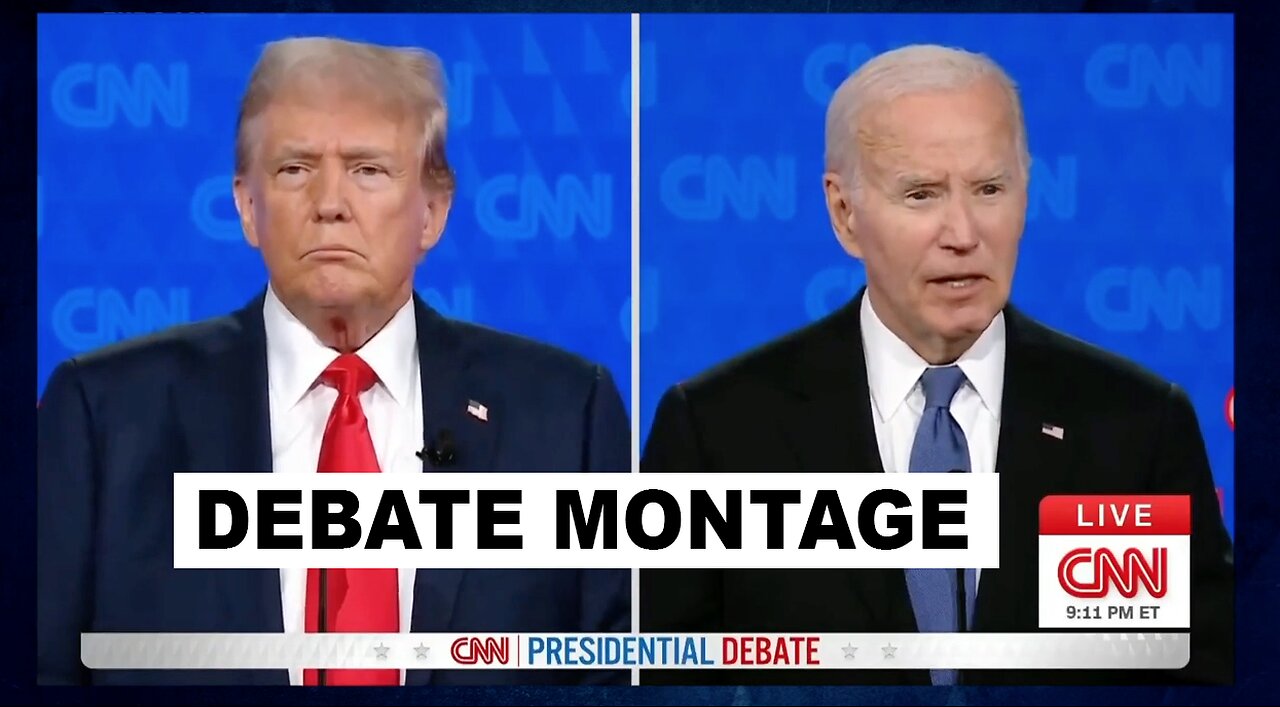 TRUMP THE NEXT PRESIDENT DESTROYS BIDEN (MONTAGE)