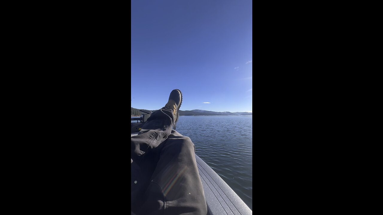 Cruising The Boat On The Lake