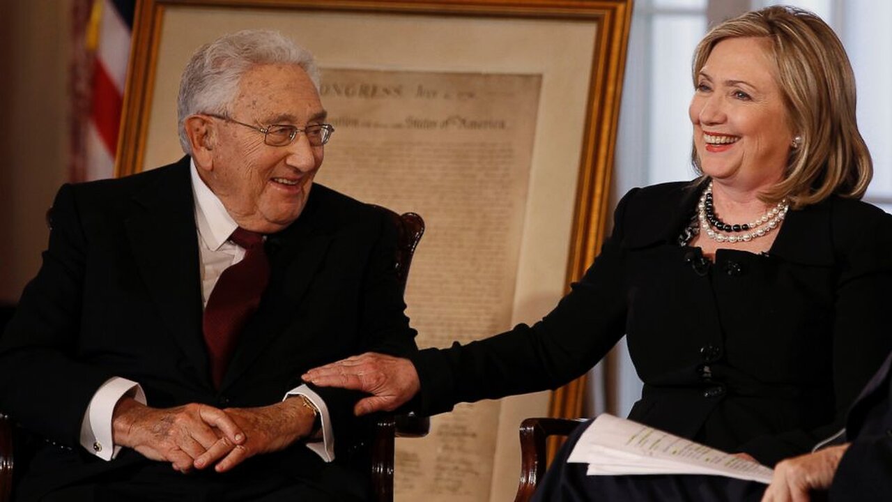 Clinton and Kissinger are close.