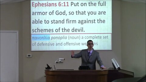 2/13/2022 - Session 2 – God’s Armor - The Enemy - Ephesians 6:12