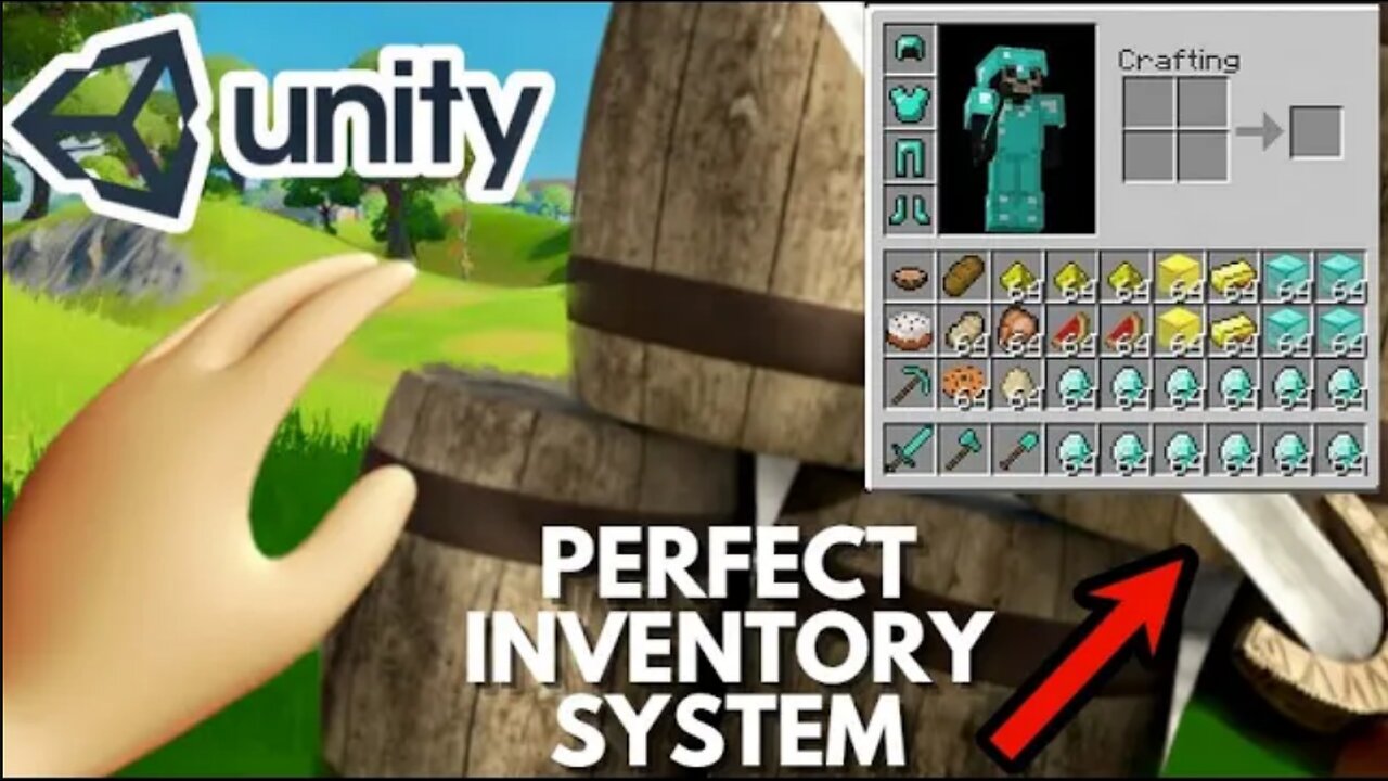 Simple inventory system with Unity