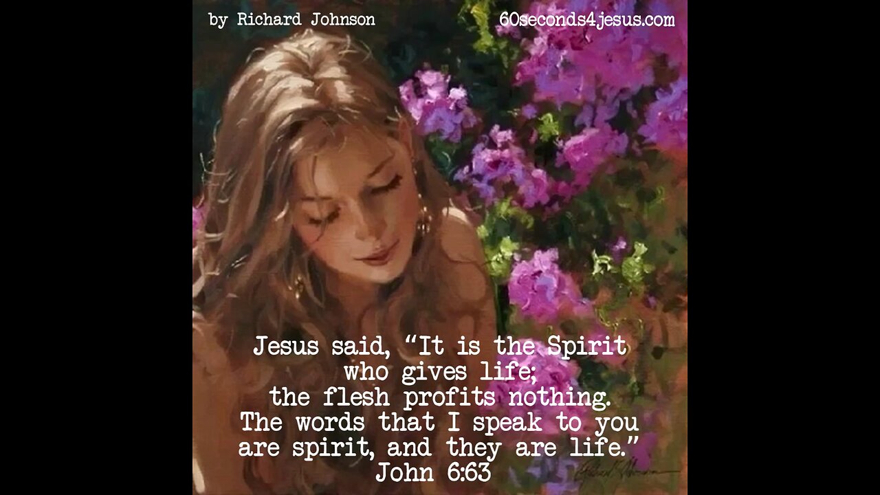 Spirit gives life