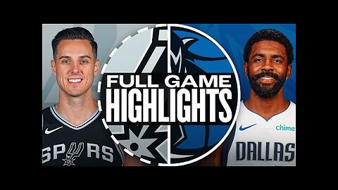 SPURS at MAVERICKS | FULL GAME HIGHLIGHTS | November 16, 2024