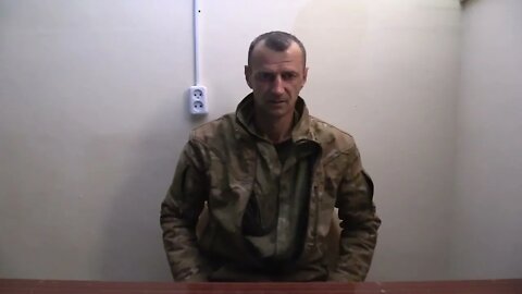 Captured Ukrainian Soldier: "Our Commanders Threatened Us, Whoever Leaves The Position Will Be Shot"