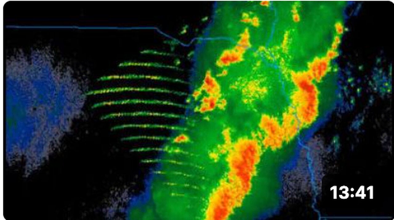 Massive Man-Made Electrical Storms formed out of Nothing over Kansas, Nebraska, Iowa, Minnesota.