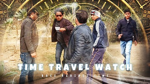 Time Travel Watch ⏱️ | Race Against Time ⌛ | Sci-Fi Short Film 😱 | Fun Unlimited Universe