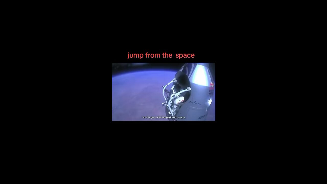 Jump from space